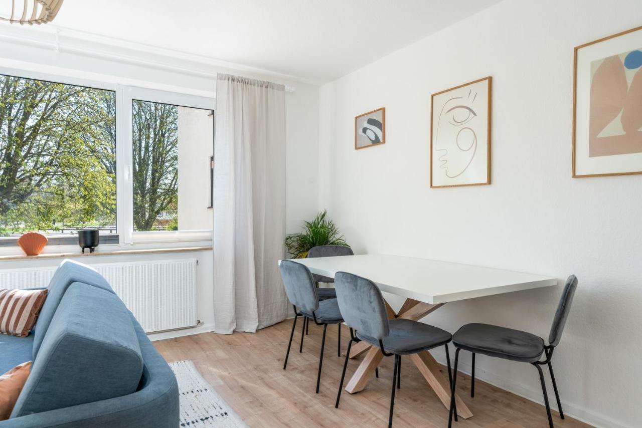 Flatlight - Shiny Apartment - Balcony - Central - Kitchen Hildesheim Luaran gambar