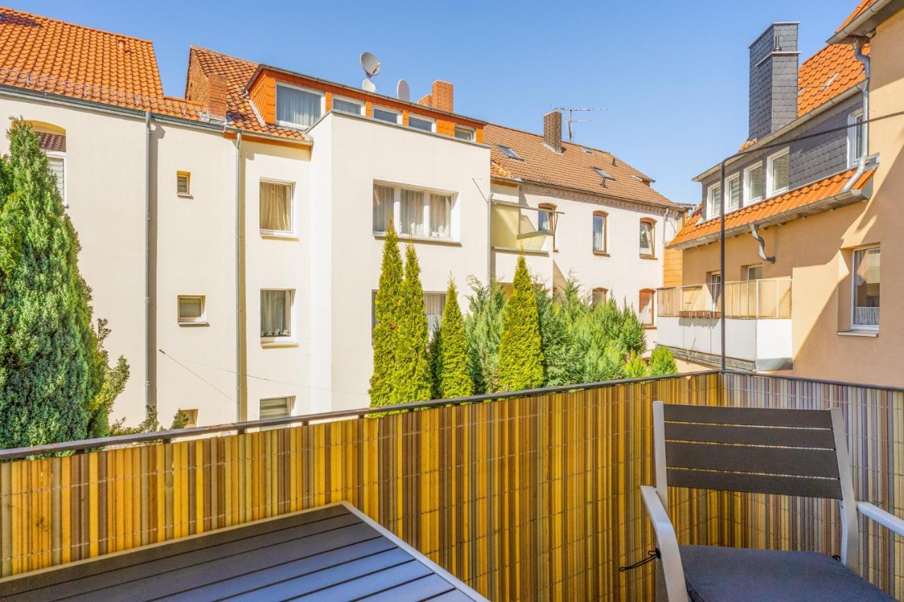 Flatlight - Shiny Apartment - Balcony - Central - Kitchen Hildesheim Luaran gambar